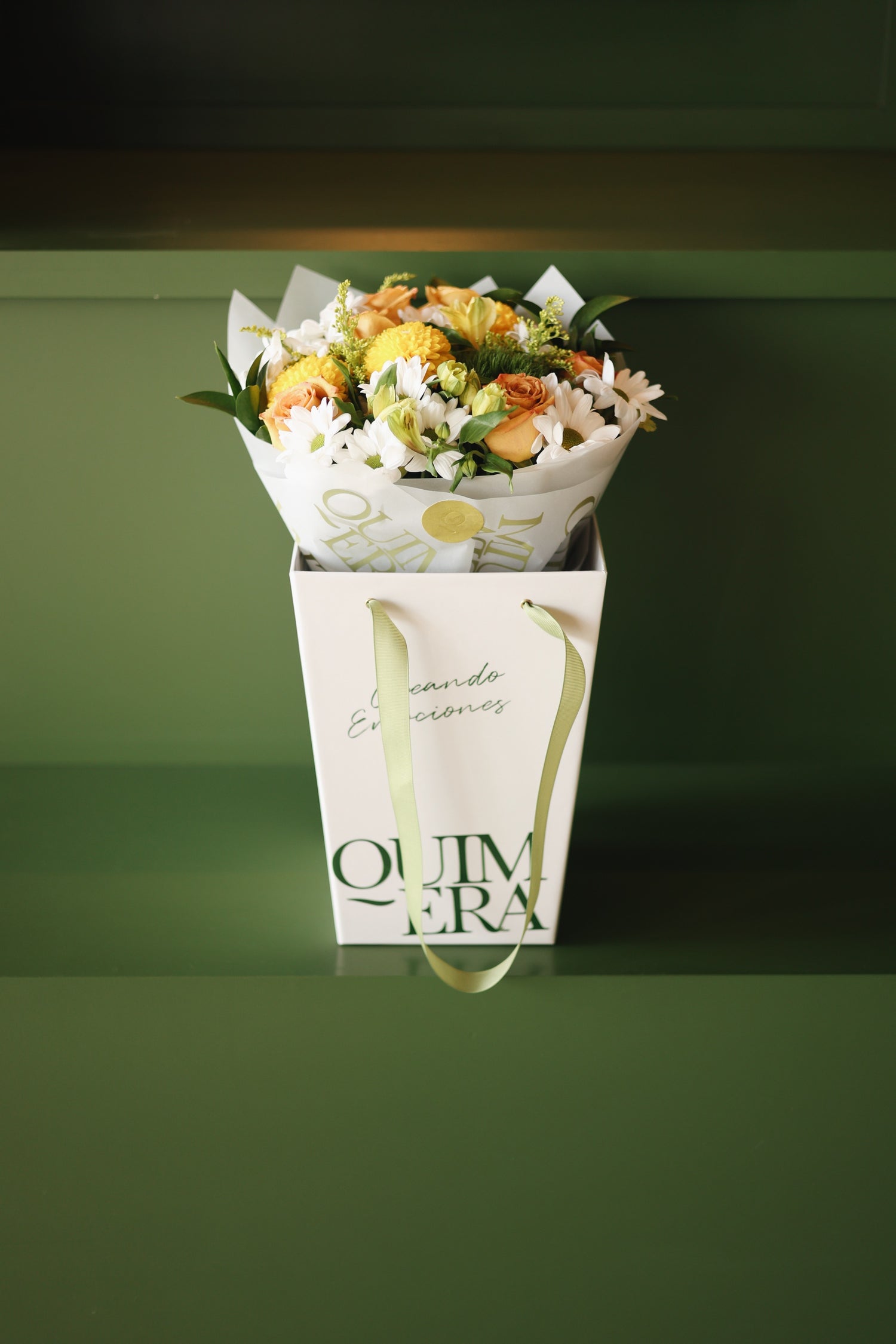 ATADO FLORES AMARILLAS CHICO