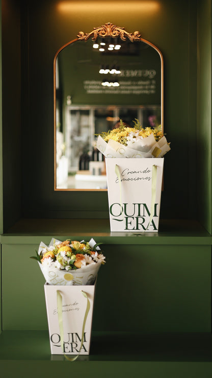 ATADO FLORES AMARILLAS GRANDE